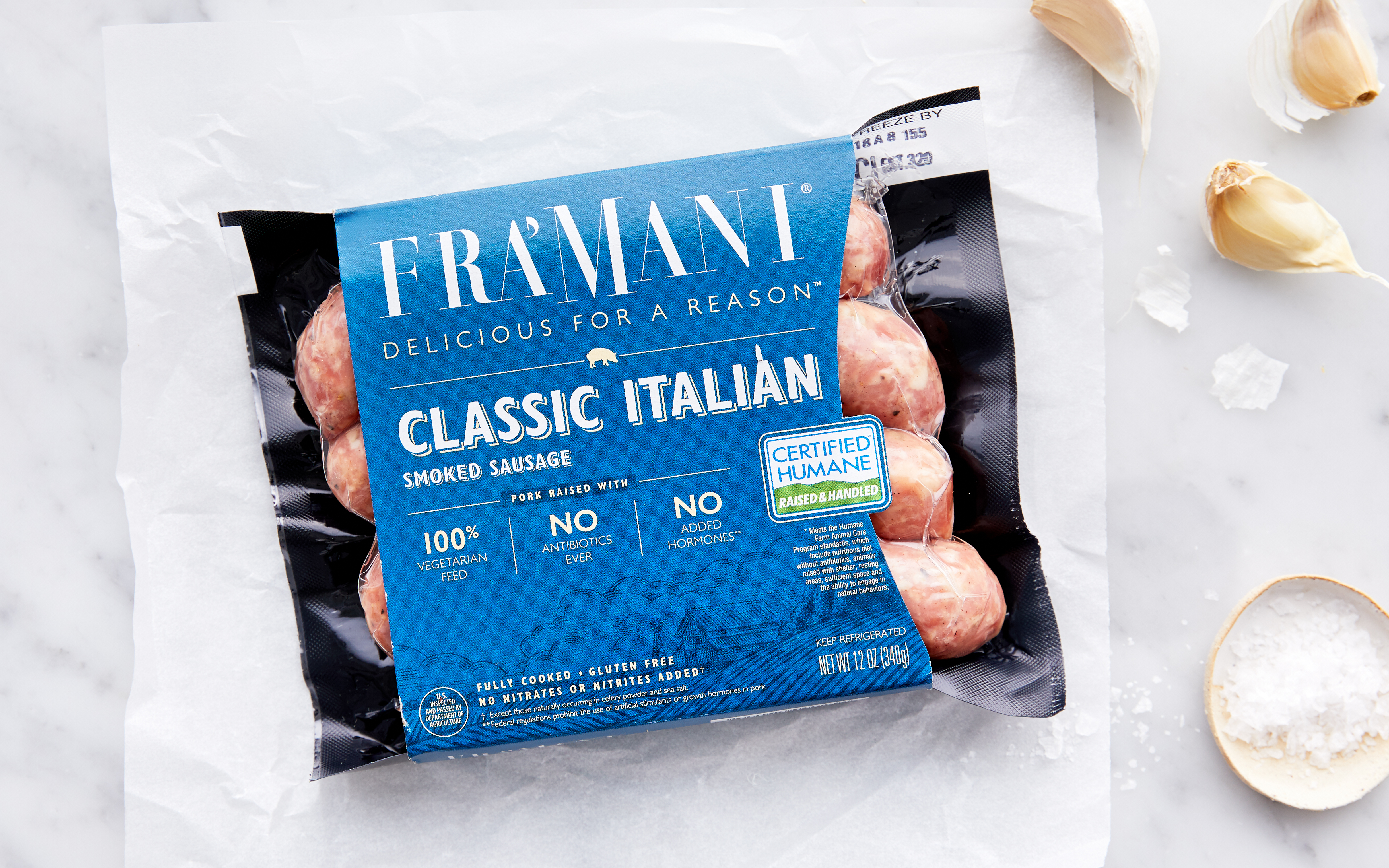Classic Italian Sausage Fra' Mani Handcrafted Foods SF Bay Good Eggs